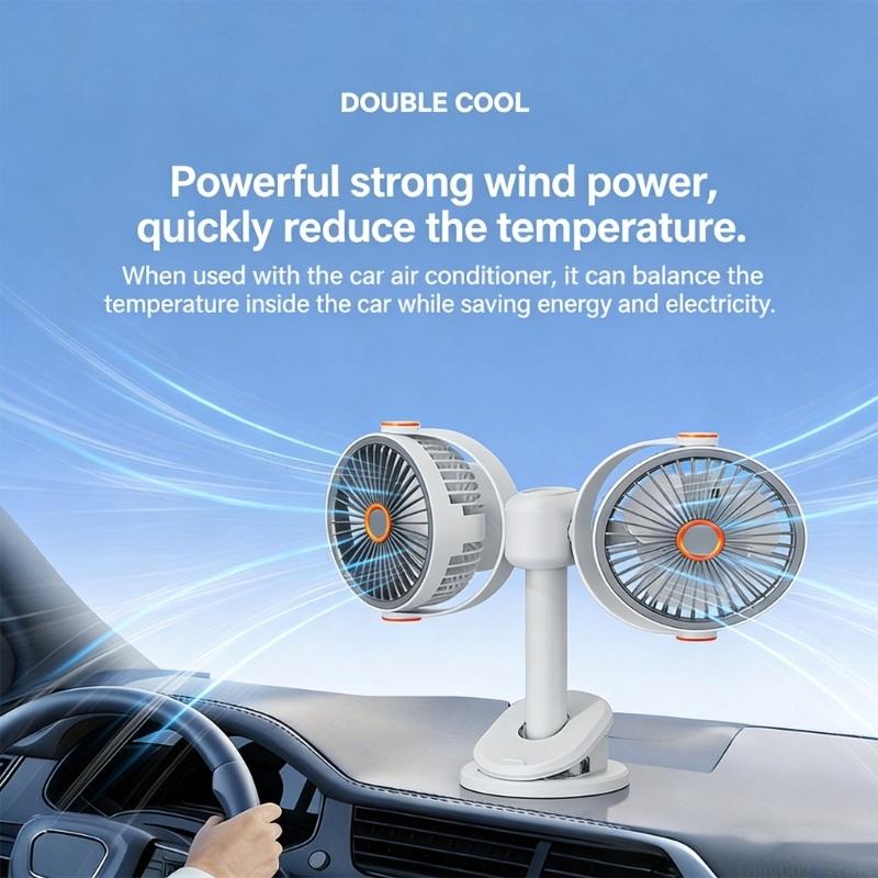 Home Office Noturno - Ventilador fixação duas direções D0AB com
