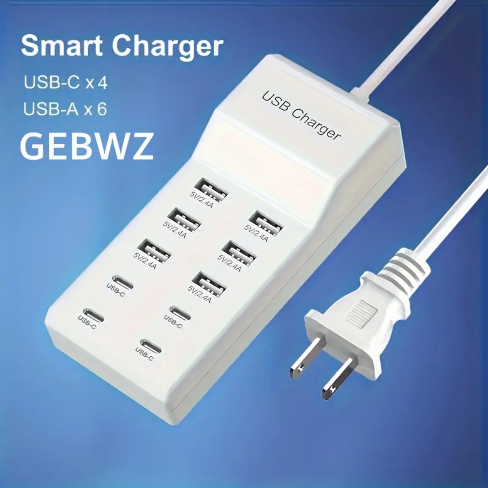 Home Office Uk - Estação de carregamento USB de 10