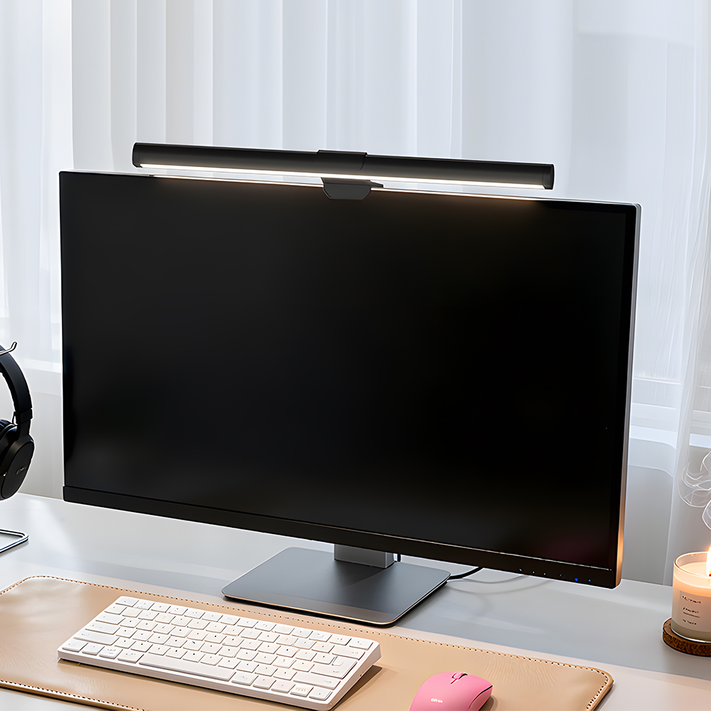 Home Office Noturno - Luz LED Ajustável Alimentada por USB,