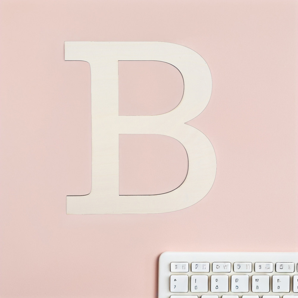2 Peças de Letras Grandes de M - Home Office Backdrop avaliação e preço