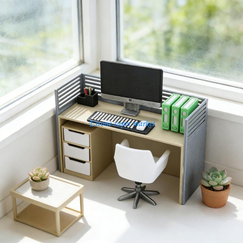 Modelo diminuto da do computad - Home Office Architecture avaliação e preço