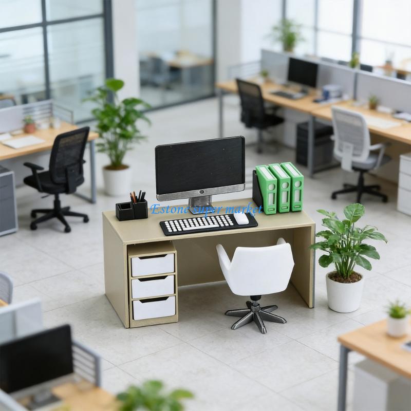 Modelo diminuto da do computad - Home Office Architecture avaliação e preço