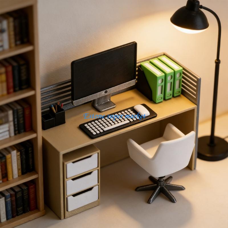 Modelo diminuto da do computad - Home Office Architecture avaliação e preço