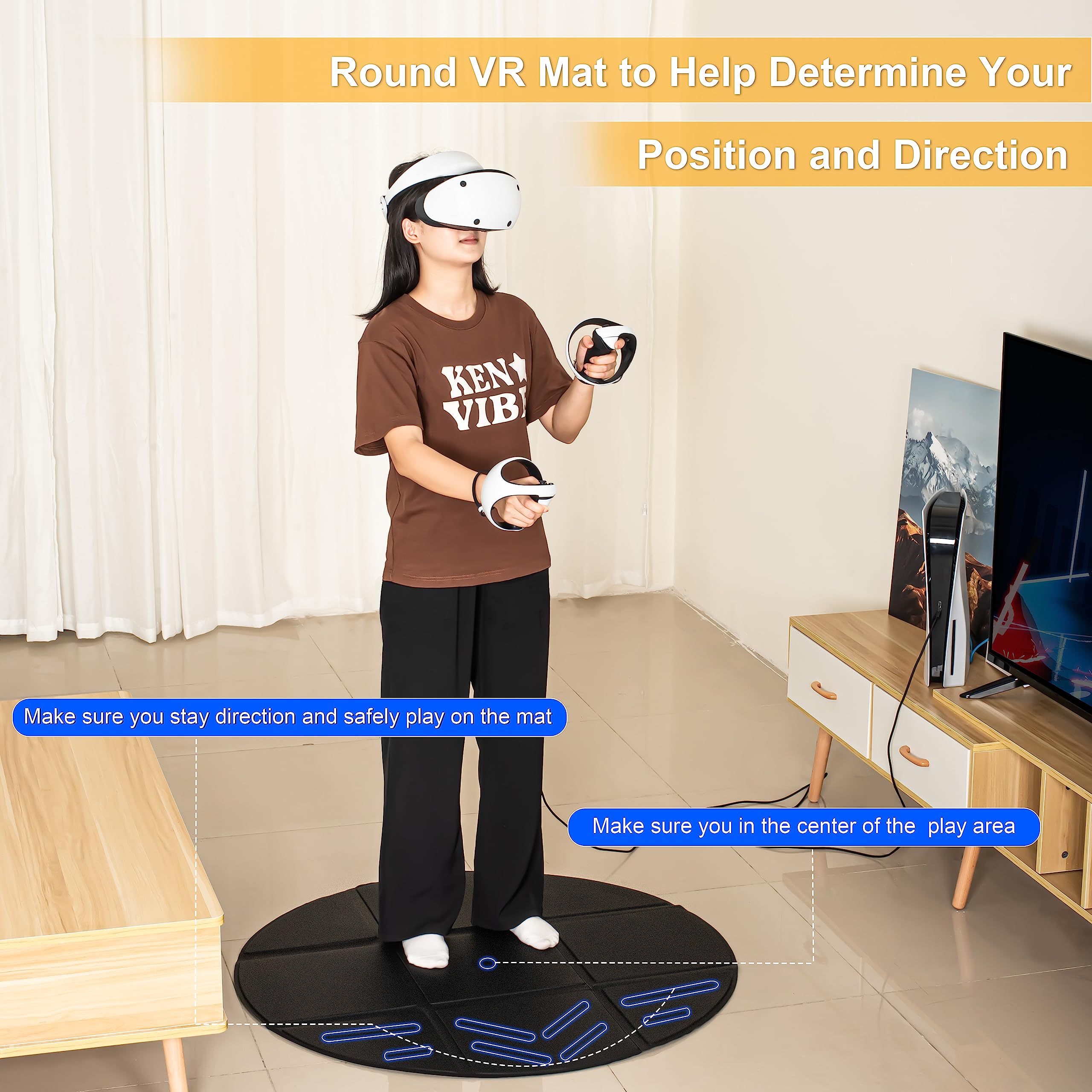 Tapete VR dobrável para Meta Q - Anti Fatigue Mat avaliação e preço