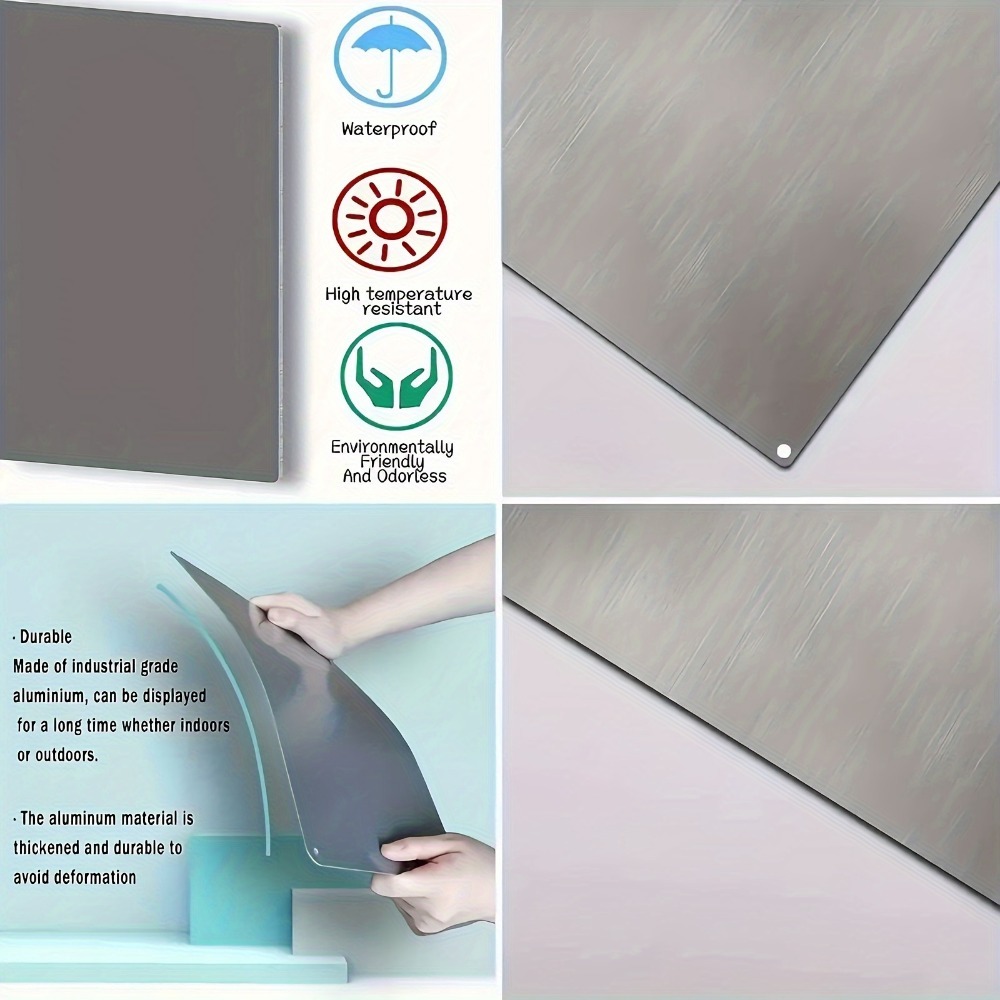 Placa de metal engraçada para  - Home Office With Library avaliação e preço