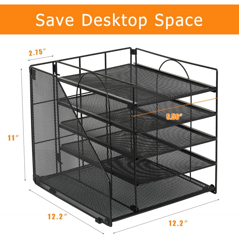 Organizador de Documentos de M - Letter Tray Desk avaliação e preço