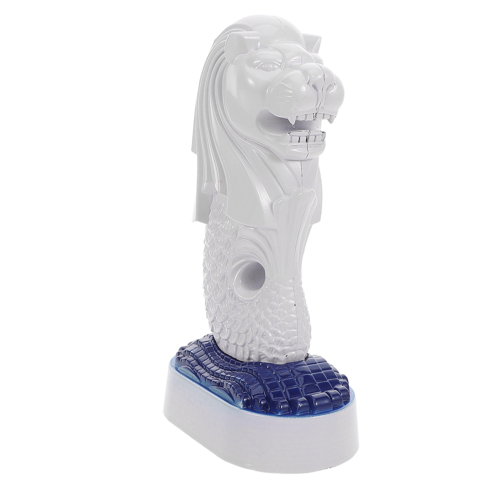 Escultura de Leão Merlion de S - Home Office Architecture avaliação e preço
