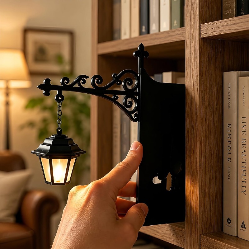 Mini Lanterna Vintage para Est - Home Office With Library avaliação e preço