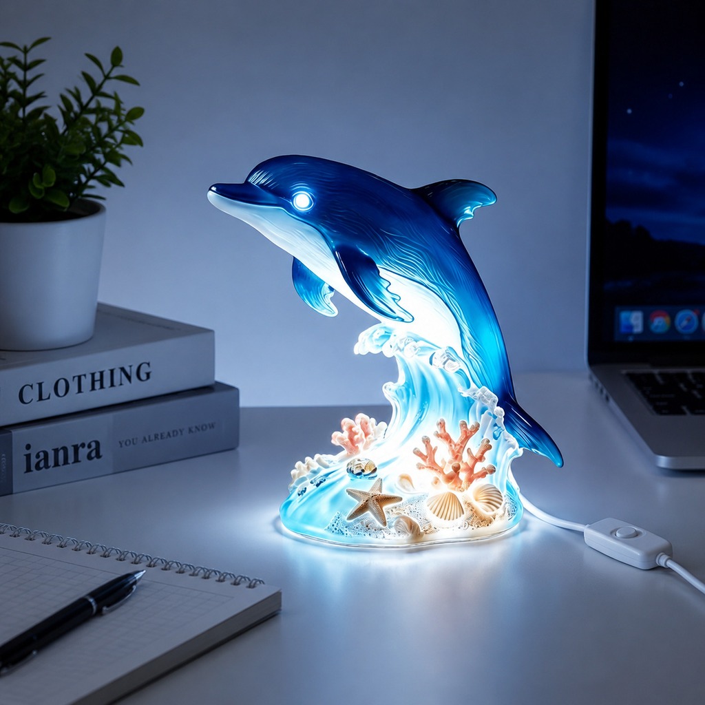 Lâmpada decorativa de mesa com - Home Office Noturno avaliação e preço