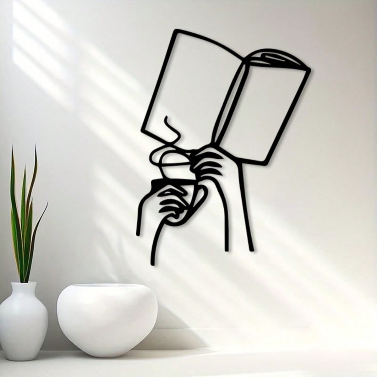 Arte de Parede Vintage com Gat - Home Office With Library avaliação e preço