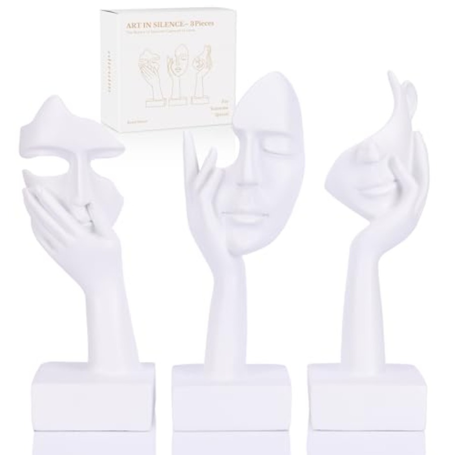Conjunto de Estátuas Grandes T - Office Table Home avaliação e preço