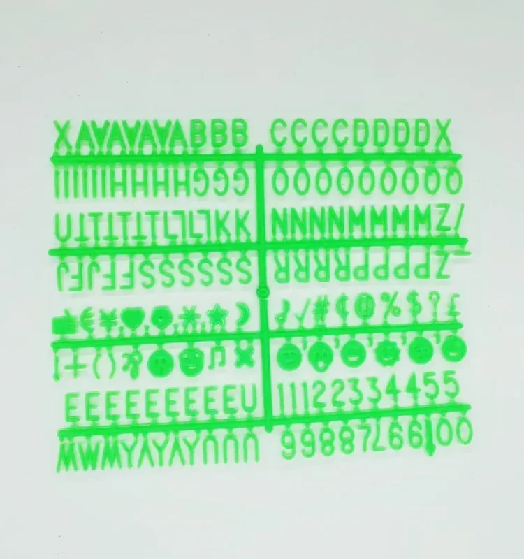 Placa de feltro colorida letra - Letter Tray Desk avaliação e preço