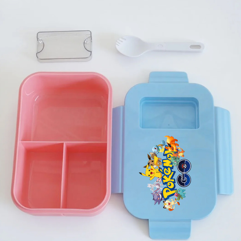Lancheira Pokemon com Colher,  - Home Office Box avaliação e preço