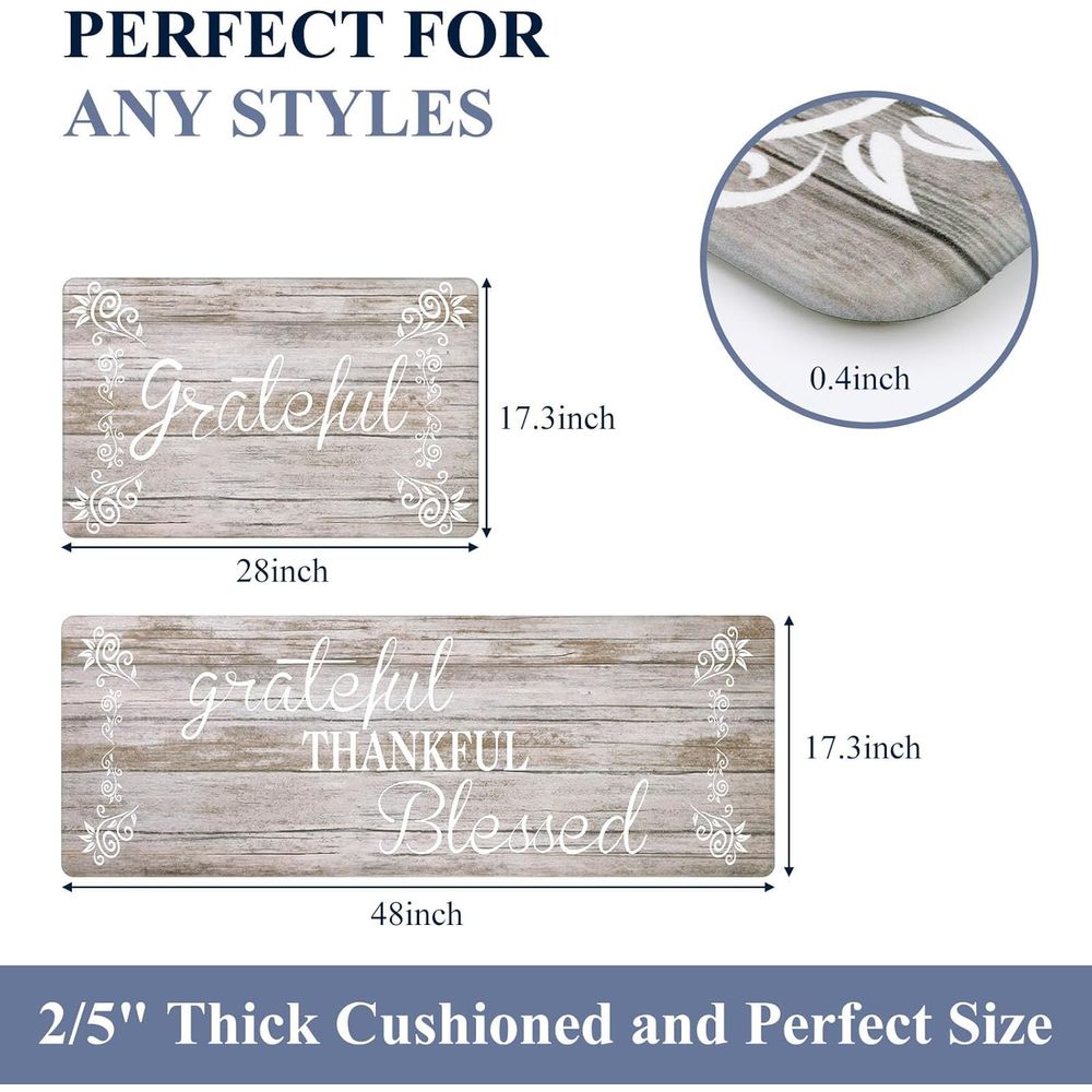 Conjunto de 2 Tapetes Antifadi - Anti Fatigue Mat avaliação e preço