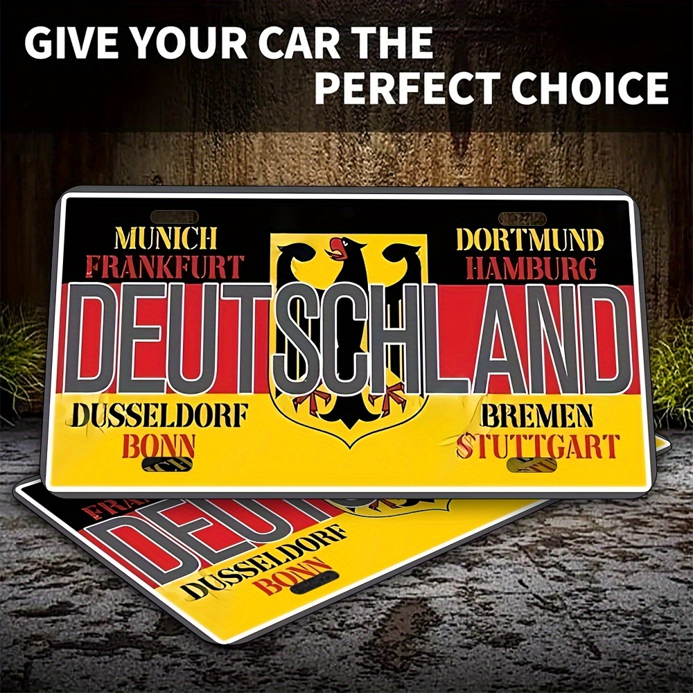 Placa de Metal Vintage Durável - Home Office Deutschland avaliação e preço