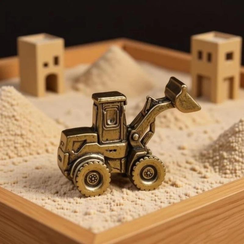 【CC】Estátua de Bulldozer em La - Home Office Architecture avaliação e preço