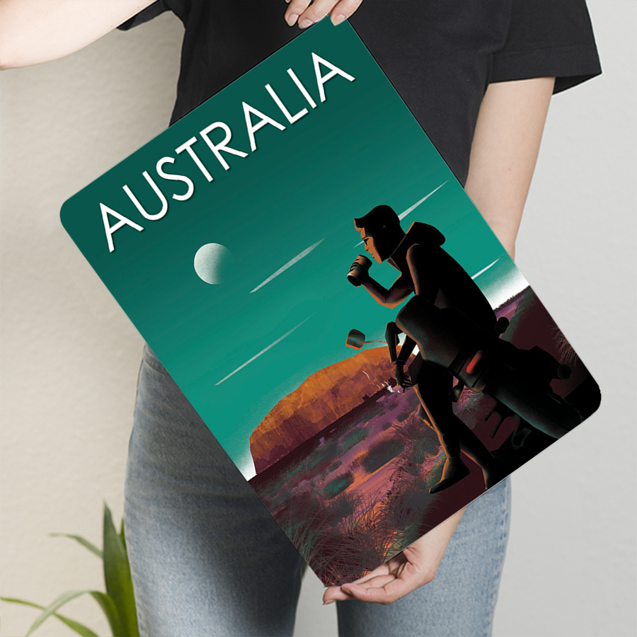 Austrália paisagem rústica art - Home Office Australia avaliação e preço