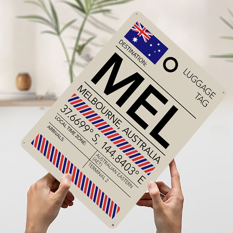 Pôster Impresso do Aeroporto d - Home Office Australia avaliação e preço